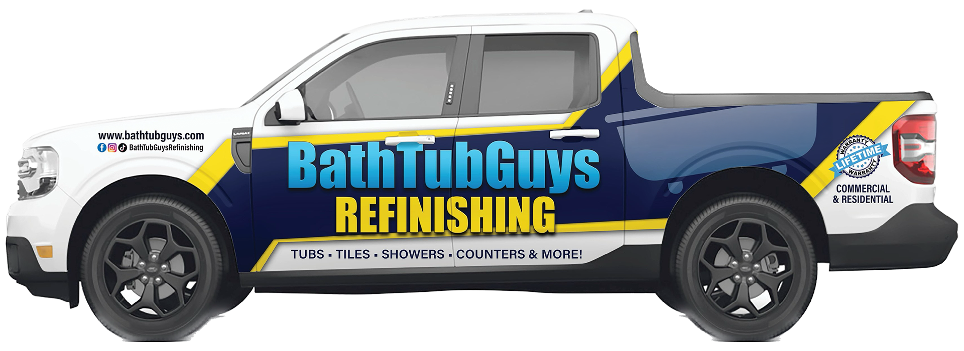 Bathtub Guys Van no number